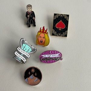 Bookish Pins
